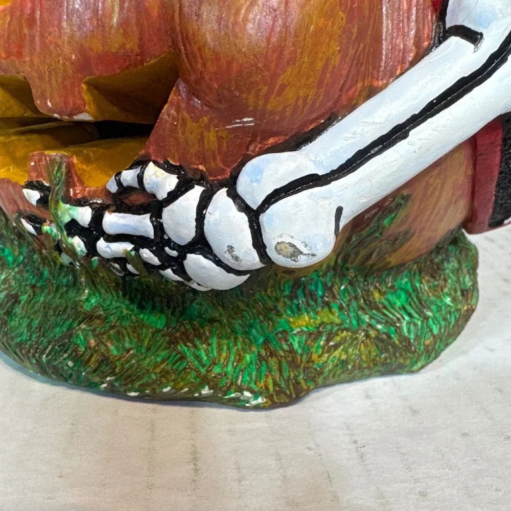 90's Hand painted Ceramic Mold‎ Halloween 7